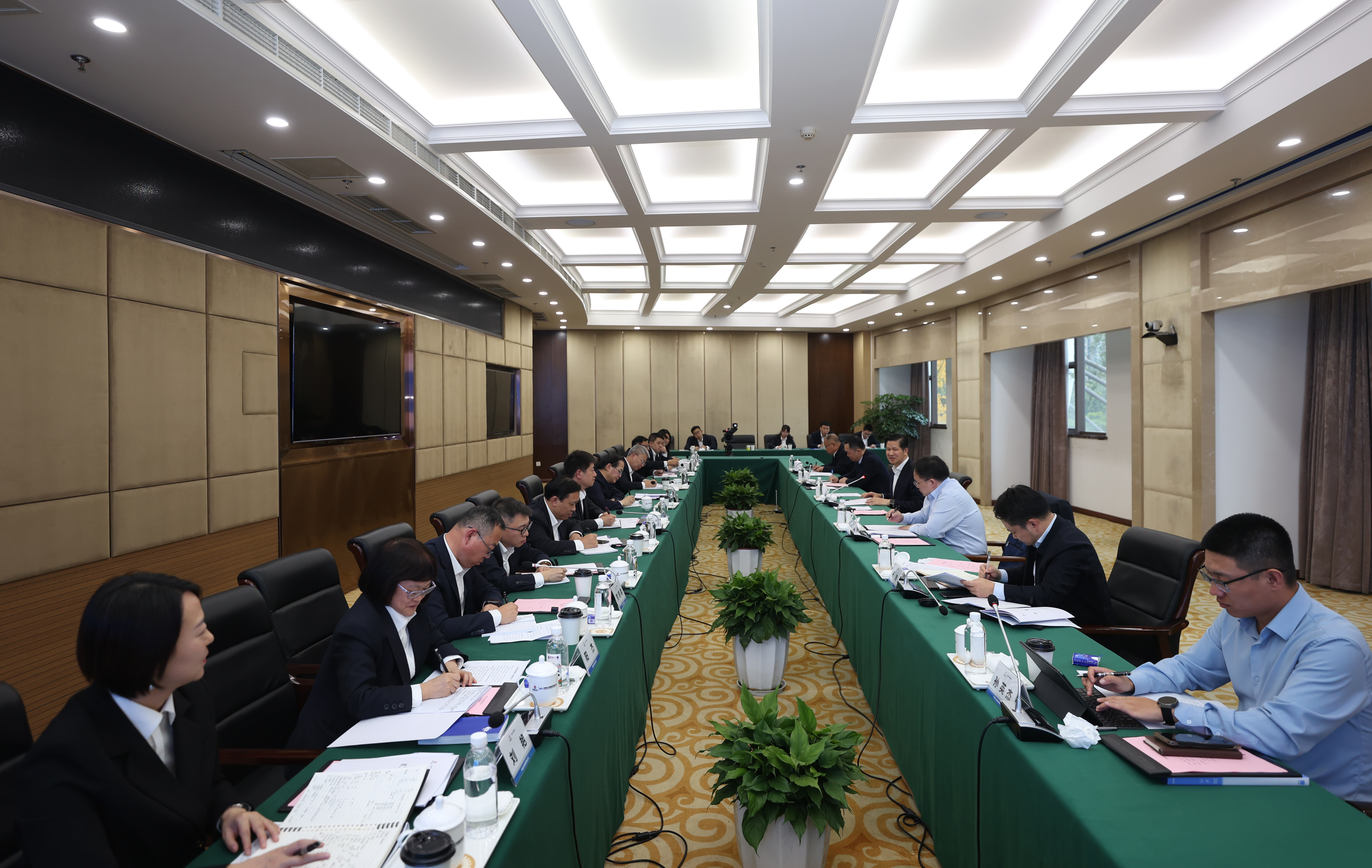 调研座谈会现场